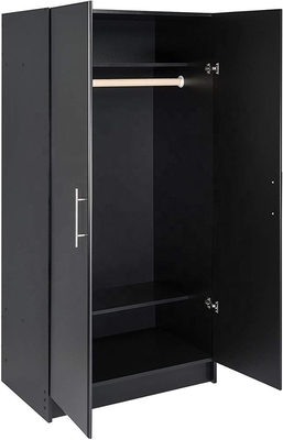 옷을 위한 OEM 침실 파티클 보드 휴대용 벽장 나무 벽장